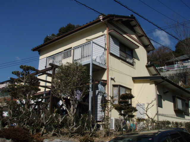 希望通りのカラーの印象的な家に。